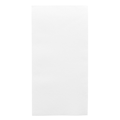 SERVIETTES PLIAGE 1/8  45 G/M2 40x40 CM BLANC AIRLAID (750 UNITÉ)