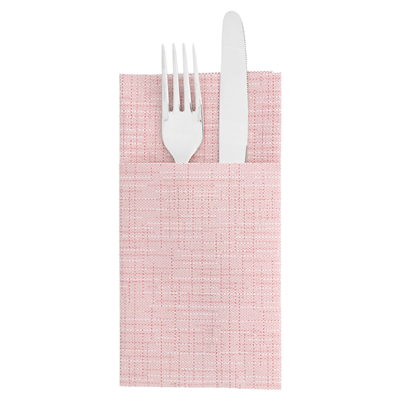 SERVIETTES KANGOUROU 'DRY COTTON' 55 G/M2 40x40 CM BORDEAUX AIRLAID (700 UNITÉ) – Image 2