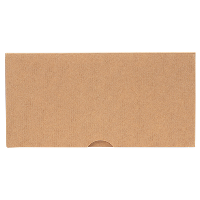 BOÎTES PATISSERIES SANS FENÊTRE 'THEPACK' 240 G/M2 16x16x8 CM NATUREL CARTON ONDULÉ NANO-MICRO (200 UNITÉ) – Image 2