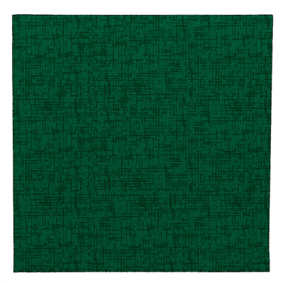 SERVIETTES P. 1/4 'JAZZ' 55 G/M2 40x40 CM VERT JAGUAR AIRLAID (700 UNITÉ)