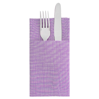 SERVIETTES "CANGURITO" 'DRY COTTON' 55 G/M2 33x40 CM PARME AIRLAID (700 UNITÉ)
