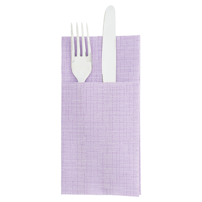 SERVIETTES KANGOUROU 'DRY COTTON' 55 G/M2 40x40 CM PARME AIRLAID (700 UNITÉ)
