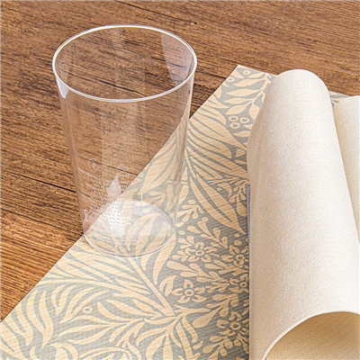 VERRES INJECTÉS 400 ML Ø 8,5/6x13 CM TRANSPARENT PS (500 UNITÉ) – Image 4