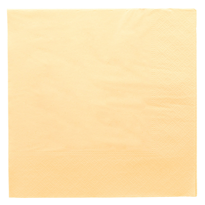 SERVIETTES ECOLABEL 2 PLIS  18 G/M2 39x39 CM IVOIRE OUATE (1600 UNITÉ)