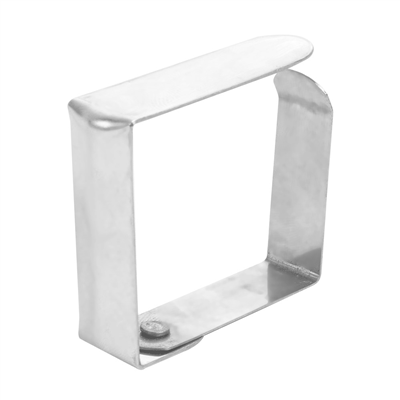 PINCES POUR FIXATION NAPPES  4,7x4x1,2 CM METAL ACIER (144 UNITÉ) – Image 3