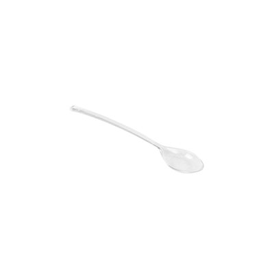 MINI CUILLÈRES RÉUTILISABLES MISE EN BOUCHE  10,5 CM TRANSPARENT PS (4000 UNITÉ) – Image 3