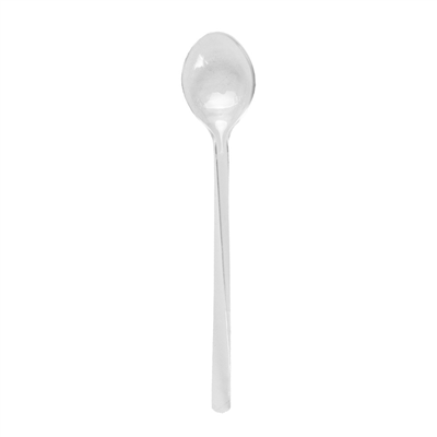 MINI CUILLÈRES RÉUTILISABLES MISE EN BOUCHE  10,5 CM TRANSPARENT PS (4000 UNITÉ)