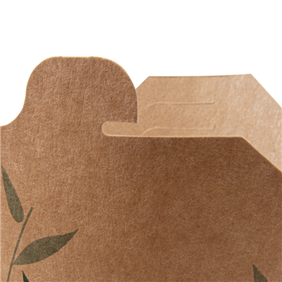 RÉCIPIENTS MULTIUSAGES MICRO-ONDABLES 'FEEL GREEN' 960 ML 275 + 25 PE G/M2 Ø9x10,8 CM MARRON CARTON (50 UNITÉ) – Image 6