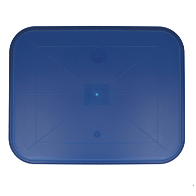 PLATEAU FAST FOOD  35,5x45,3 CM BLEU PP (1 UNITÉ) – Image 2