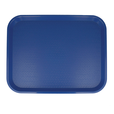 PLATEAU FAST FOOD  35,5x45,3 CM BLEU PP (1 UNITÉ)