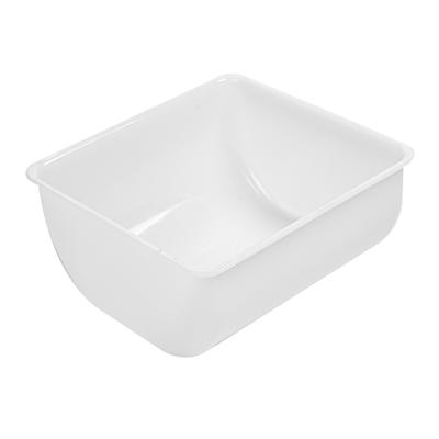 COMPARTIMENT COCKTAIL GRAND  14x14,5x7,3 CM BLANC PP (1 UNITÉ)