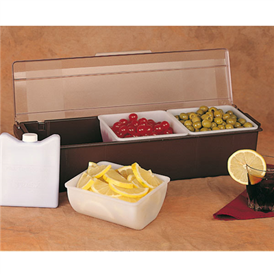 COMPARTIMENT COCKTAIL GRAND  14x14,5x7,3 CM BLANC PP (1 UNITÉ) – Image 3