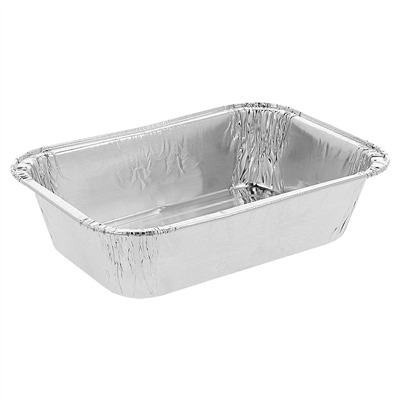 RÉCIPIENTS RECTANGULAIRES 430 ML 15,8x10,8x4 CM ALUMINIUM (2000 UNITÉ)