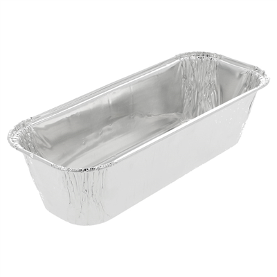 RÉCIPIENTS PLUM CAKE 600 ML 20,6/17,5x8,6x5,1 CM ALUMINIUM (100 UNITÉ)