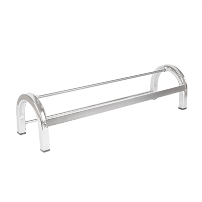 DISTRIBUTEUR D'ALUMINIUM MURAL ET TABLE  0,45 M INOX (1 UNITÉ)