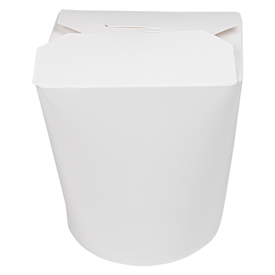 RÉCIPIENTS MULTIUSAGES MICRO-ONDABLES 960 ML 305 + 18 PE G/M2 Ø9x10,8 CM BLANC CARTON (50 UNITÉ)
