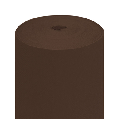 "TÊTE-À-TÊTE" PRÉ. 120CM (20 FEU.)  55 G/M2 0,40x24 M CHOCOLAT AIRLAID (6 UNITÉ)