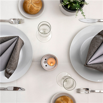 NAPPE EN ROULEAU  55 G/M2 1,20x25 M BLANC AIRLAID (1 UNITÉ) – Image 3
