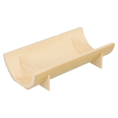 DEMI "KOBE"  Ø 5x10x2,3 CM NATUREL BAMBOU (200 UNITÉ)