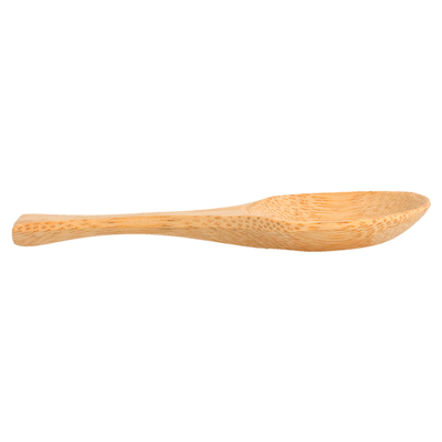 MINI CUILLÈRES  9 CM NATUREL BAMBOU (50 UNITÉ) – Image 2