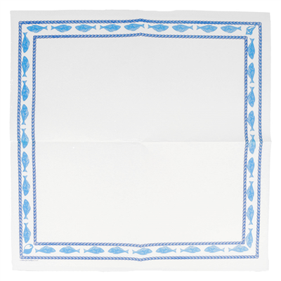 SERVIETTES ECOLABEL "MARISQUERÍA" 'DOUBLE POINT' 18 G/M2 40x40 CM BLANC OUATE (1200 UNITÉ) – Image 3