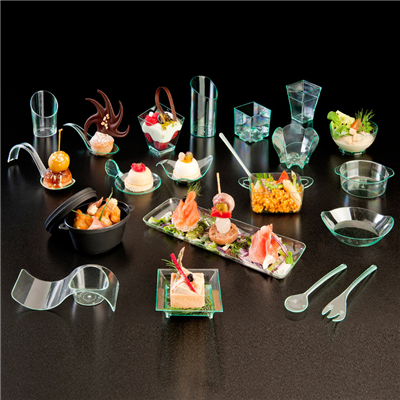 MINI COCOTTES MICRO-ONDABLES+COUVERCLES 65 ML 9,1x5,8x4,5 CM NOIR PP (216 UNITÉ) – Image 3