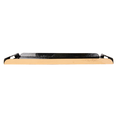PLATEAUX TRAITEUR  1100 G/M2 19x28 CM OR/NOIR CARTON (100 UNITÉ) – Image 2