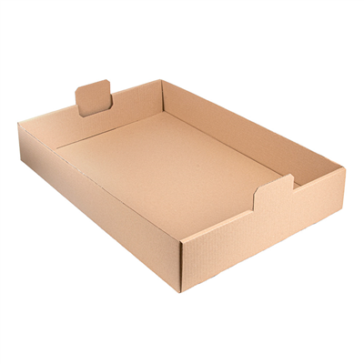 PLATEAUX "TRAITEUR"  380 G/M2 62x43,5x9,5 CM HAVANE KRAFT (50 UNITÉ)