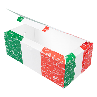 BOÎTES PIZZA CALZONE  330 G/M2 30x16x10 CM BLANC CARTON (100 UNITÉ) – Image 4