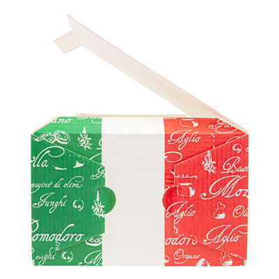 BOÎTES PIZZA CALZONE  330 G/M2 30x16x10 CM BLANC CARTON (100 UNITÉ) – Image 5