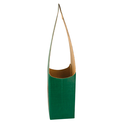 100 U. BOITE 1 BOUTEILLE  9x9x41 CM VERT CARTON (100 UNITÉ) – Image 3