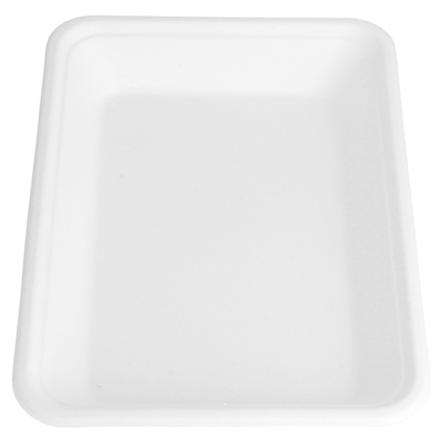 BARQUETTES 'BIONIC' 350 ML 19,6x14,7x2,7 CM BLANC BAGASSE (1000 UNITÉ) – Image 3