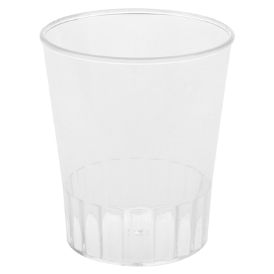 EMBALLAGES APÉRITIF "MINI"  60 ML Ø 4,8x5,6 CM TRANSPARENT PS (500 UNITÉ)
