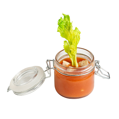 POT POUR MISE EN BOUCHE 'WAKI GLASS' 80 ML Ø 6x7 CM TRANSPARENT VERRE (48 UNITÉ) – Image 4