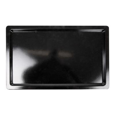 BACS GN 1/1  53 x 32,5 x 2 (h) CM NOIR MÉLAMINE (6 UNITÉ) – Image 3