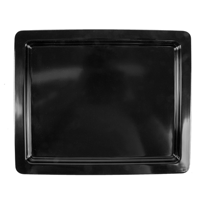 BACS GN 1/2  32,5 x 26 x 2 (h) CM NOIR MÉLAMINE (6 UNITÉ) – Image 3
