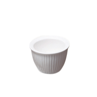 RAMEQUINS 'AKALA' 170 ML Ø 9x6 CM BLANC PORCELAINE (6 UNITÉ)