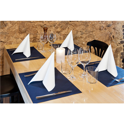 SETS DE TABLE 'SPUNBOND' 60 G/M2 30x40 CM BLEU MARINE PP (800 UNITÉ) – Image 4
