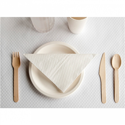 FOURCHETTES 'MAKAN'  15,5 CM NATUREL BOIS (100 UNITÉ) – Image 4