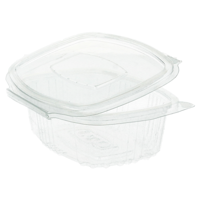 RÉCIPIENTS + COUVERCLE 250 ML 13,2x9,5x4,1 CM TRANSPARENT RPET (600 UNITÉ) – Image 3