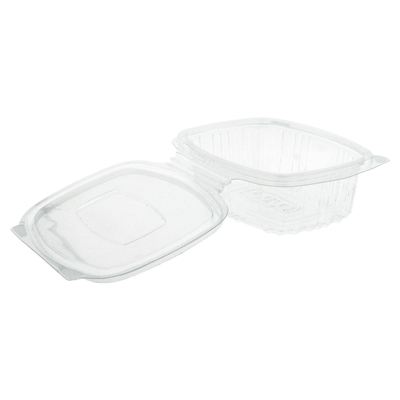 RÉCIPIENTS + COUVERCLE 250 ML 13,2x9,5x4,1 CM TRANSPARENT RPET (600 UNITÉ) – Image 4