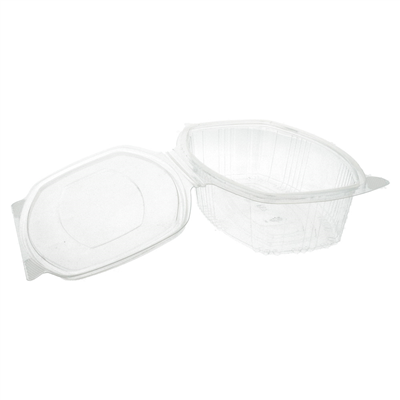 RÉCIPIENTS + COUVERCLE 750 ML 17,7x12,5x6,3 CM TRANSPARENT RPET (400 UNITÉ) – Image 4