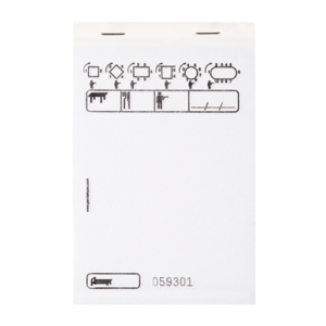 BLOCS COMMANDES STANDARD DUPLI 50x2 FEUILLES  10x15 CM BLANC AUTOCOPIANT (100 UNITÉ)