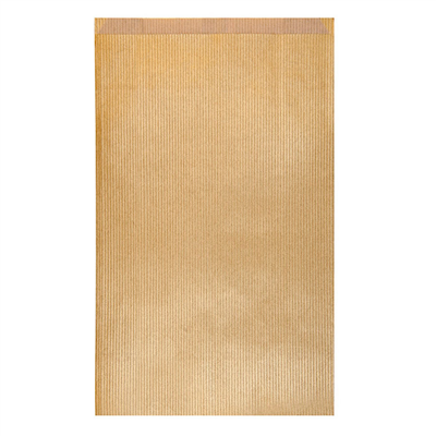 SACHETS PLATS  60 G/M2 26+9x38 CM OR KRAFT VERGÉ (250 UNITÉ)