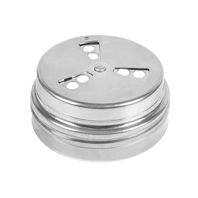 SAUPOUDREUSE ÉPICES AVEC ANSE 295 ML Ø 7x11 CM ARGENTE INOX (1 UNITÉ) – Image 7