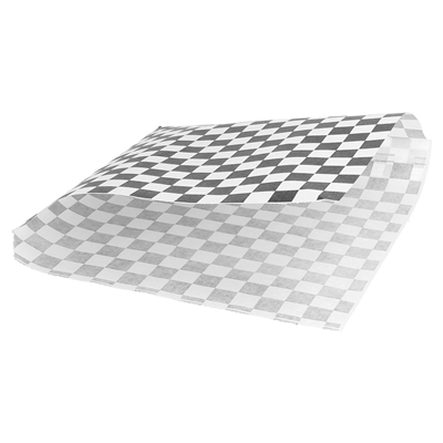 PAPIER INGRAISSABLES OUVERT 2 CÔTÉS BLACK FITIPALDI 35 G/M2 16x16,5 CM BLANC PARCH.INGRAISSABLE (500 UNITÉ) – Image 2