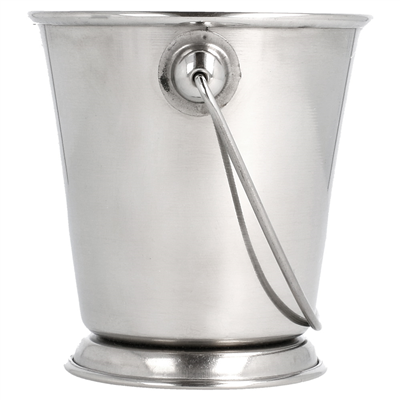 MINI SEAUX 'ARTINOX'  Ø 9x9 CM ARGENTE INOX (12 UNITÉ) – Image 2
