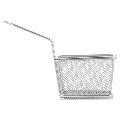 MINI FRITEUSES 1 PORTION 'ARTINOX'  10x7,8x7 CM CHROME ACIER (6 UNITÉ) – Image 2