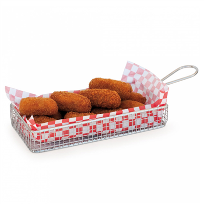 MINI FRITEUSES LONGUES 'ARTINOX'  22x10x6 CM ARGENTE INOX (6 UNITÉ) – Image 4