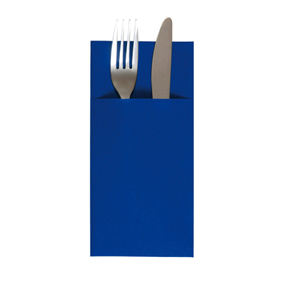 SERVIETTES KANGOUROU  55 G/M2 40x40 CM BLEU MARINE AIRLAID (700 UNITÉ)